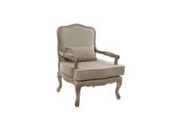 Mesa de Cabeceira em Madeira de Mangueira com 2 Gavetas, 40x32x46,5cm ALEXANDRA HOUSE LIVING