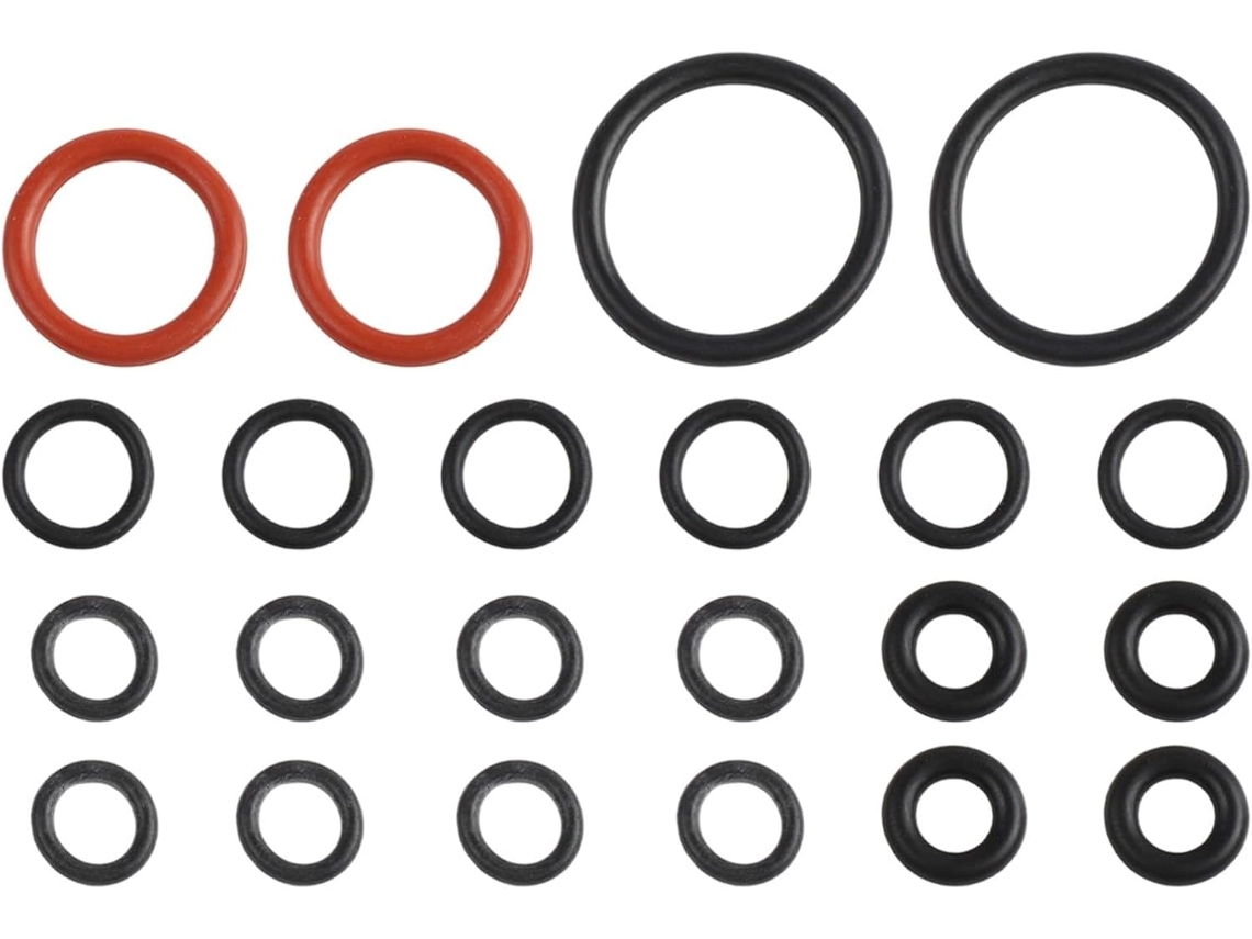 Compatível Com Kit De Vedação 22 Peças Anéis Borracha Para Acessórios Limpeza A Vapor, Compatível Com Sc2 Sc3 Sc4 Sc5