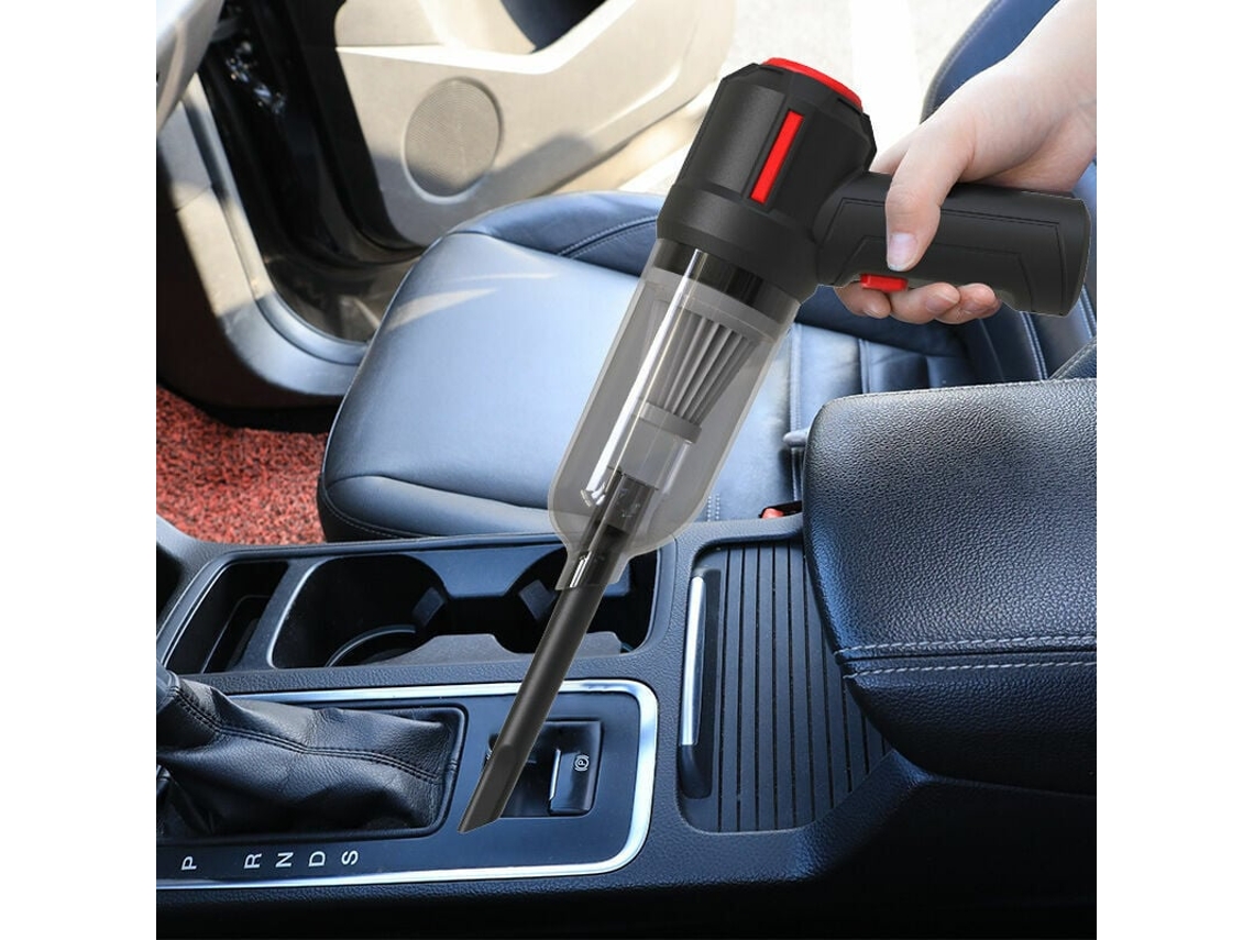 Aspirador de pó potente para carro, aspirador de pó portátil sem fio, aspirador de pó recarregável para escritório com filtros Slowmoose