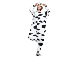 2026 traje de Pijama Animal Vaca para Halloween e Cosplay de Inverno