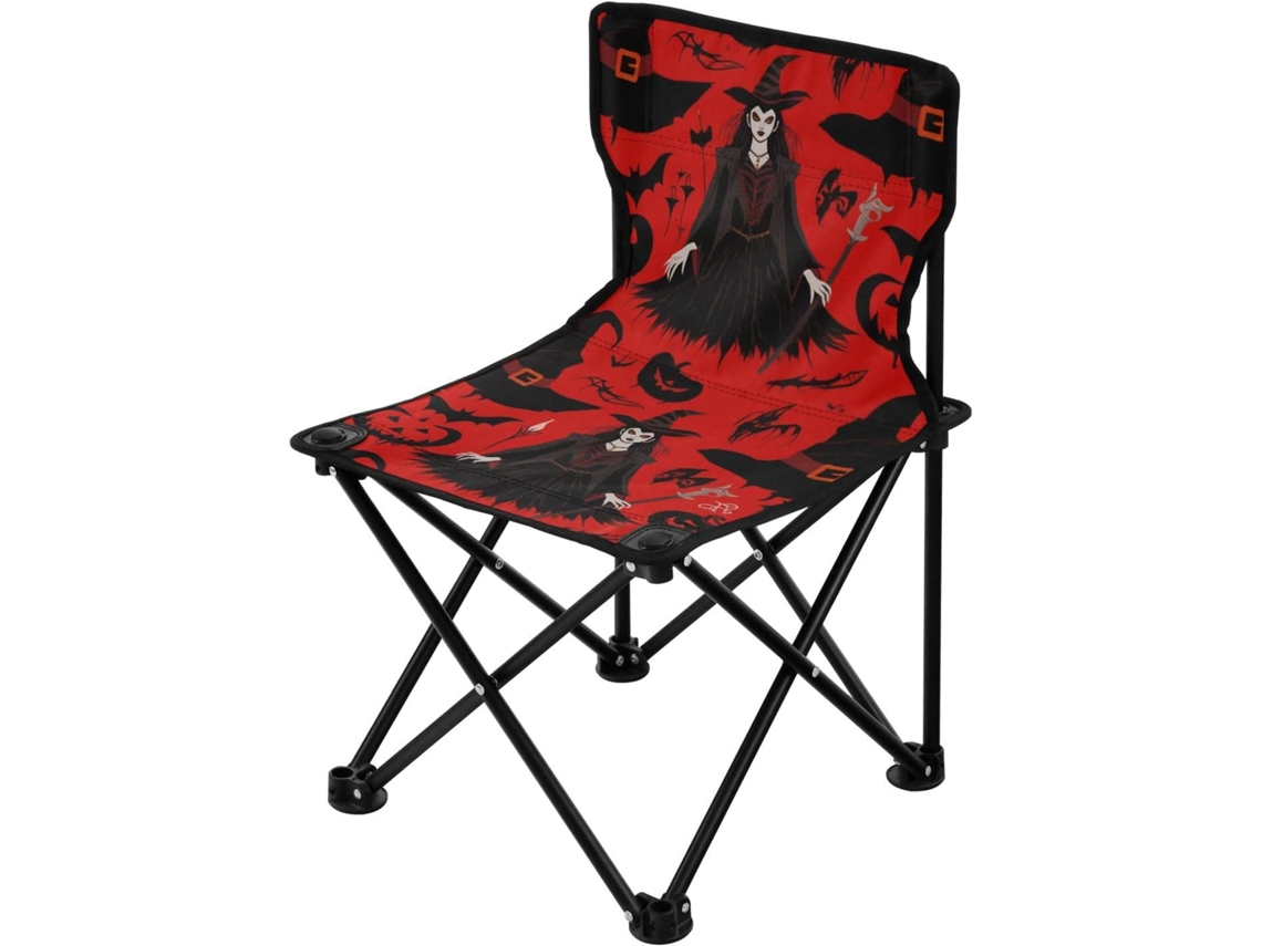 Cadeira de Camping Alipis em Nylon e Tecido e Aço e Pe Dobrável, Portátil, Leve Ideal para Camping