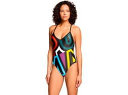 Bañador Natación Mujer Puma Women Placed Print Swimsuit 1p