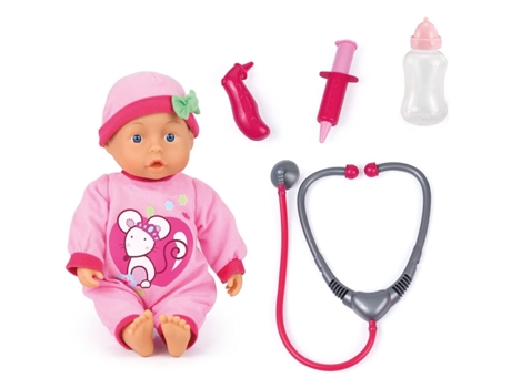 Set De Médicos Y Muñeca Con Sonido Bayer Design