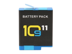Bateria de substituição 2000mAh para câmera de ação 11 10 9, bateria de lítio ion S/MARCA
