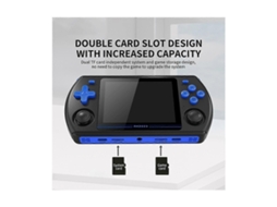 Console De Jogos Retrô Rk2023 De 3,5 Polegadas, 16 Gb 128 Gb, Tela Ips 43 Rk3566 Com Alto Falantes Duplos Ly Ebike (a)