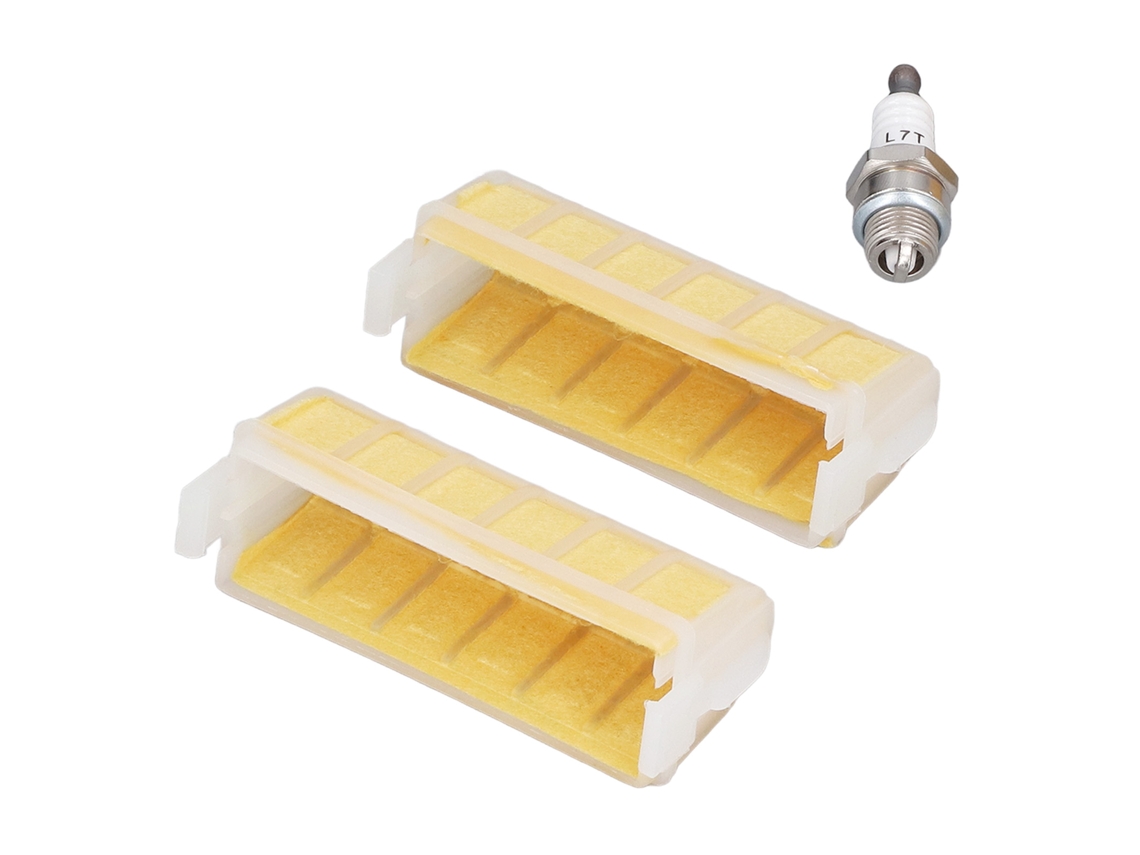 Filtro de Ar e Vela de Ignição Primerox para Motosserra Stihl Ms210 Ms230 Ms250 | S/MARCA