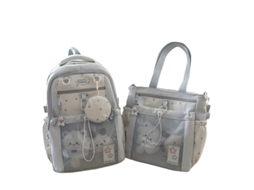 Laxiscreed Mochila Escolar Feminina 2025 Leve, De Grande Capacidade E Com Design Moderno Para Estudantes