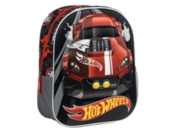 Mochila Escolar Hot Wheels Cinza 25,0 x 31,0 x 10,0 cm