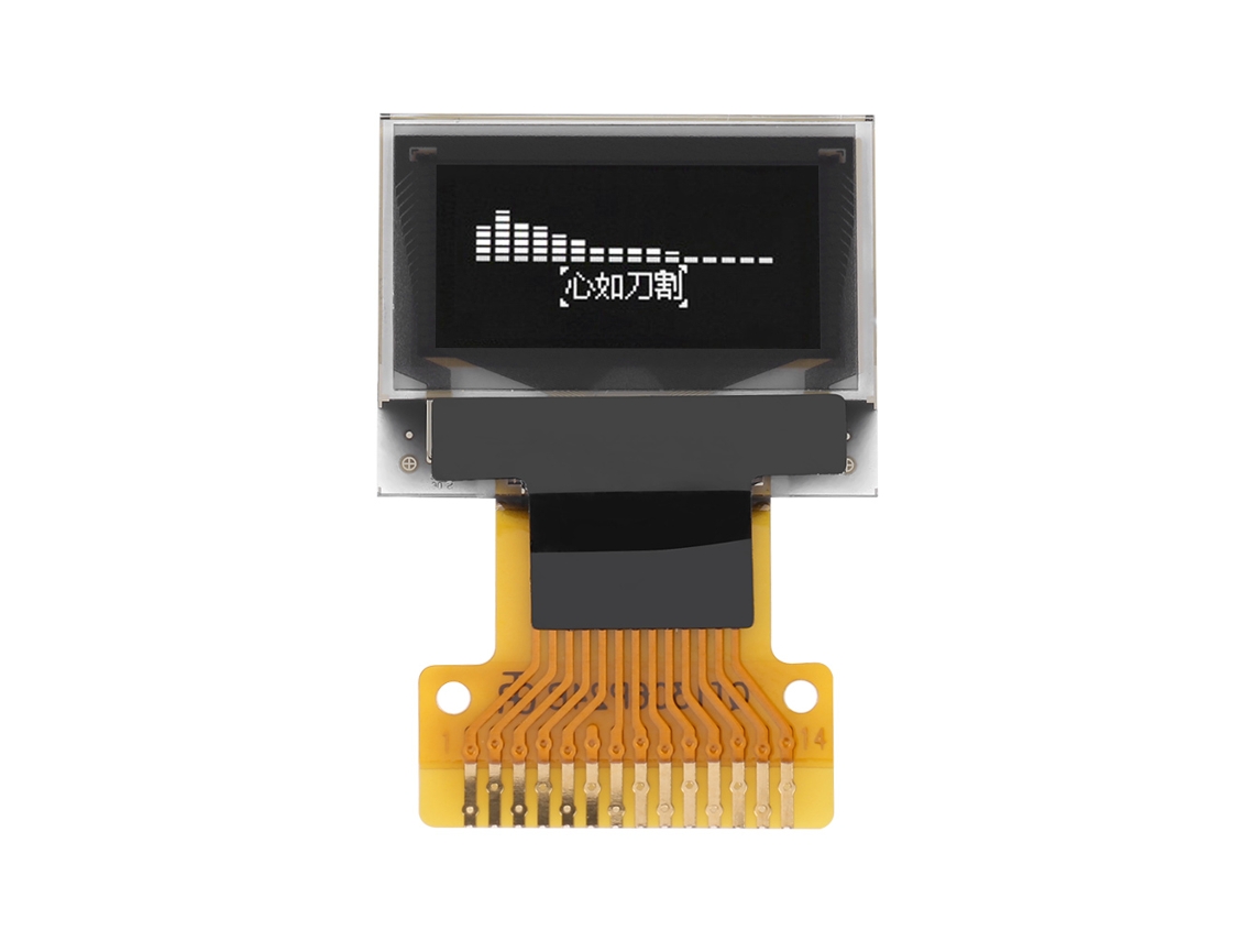 Módulo de Tela OLED de 0,49 Polegadas Resolução 64*32 Interface I2c Diy