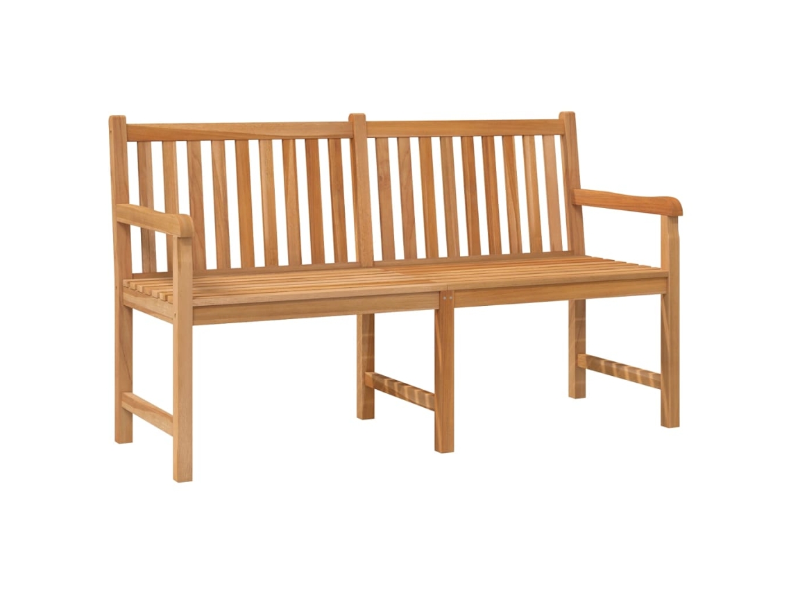 Garden Bench, Garden Benches Vidaxl Marrom Madeira (150 Cm)