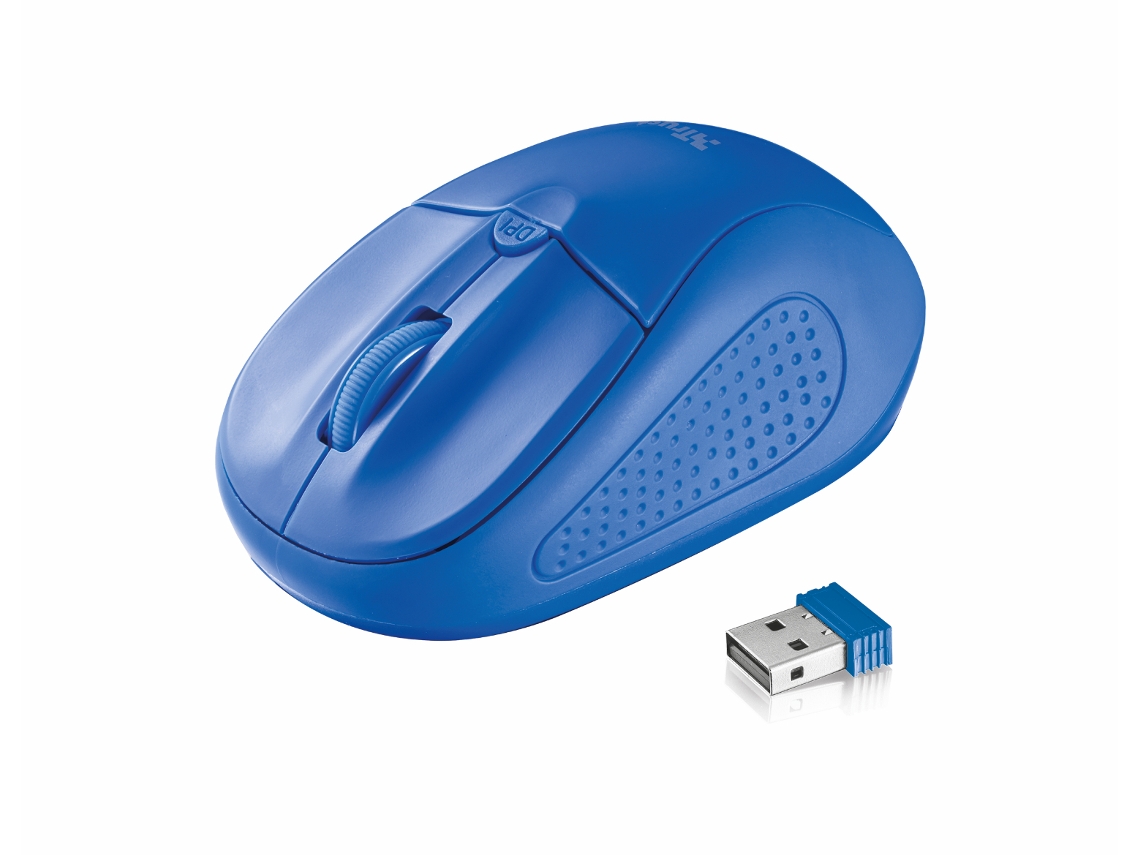 Rato TRUST Primo (Wireless - Azul)