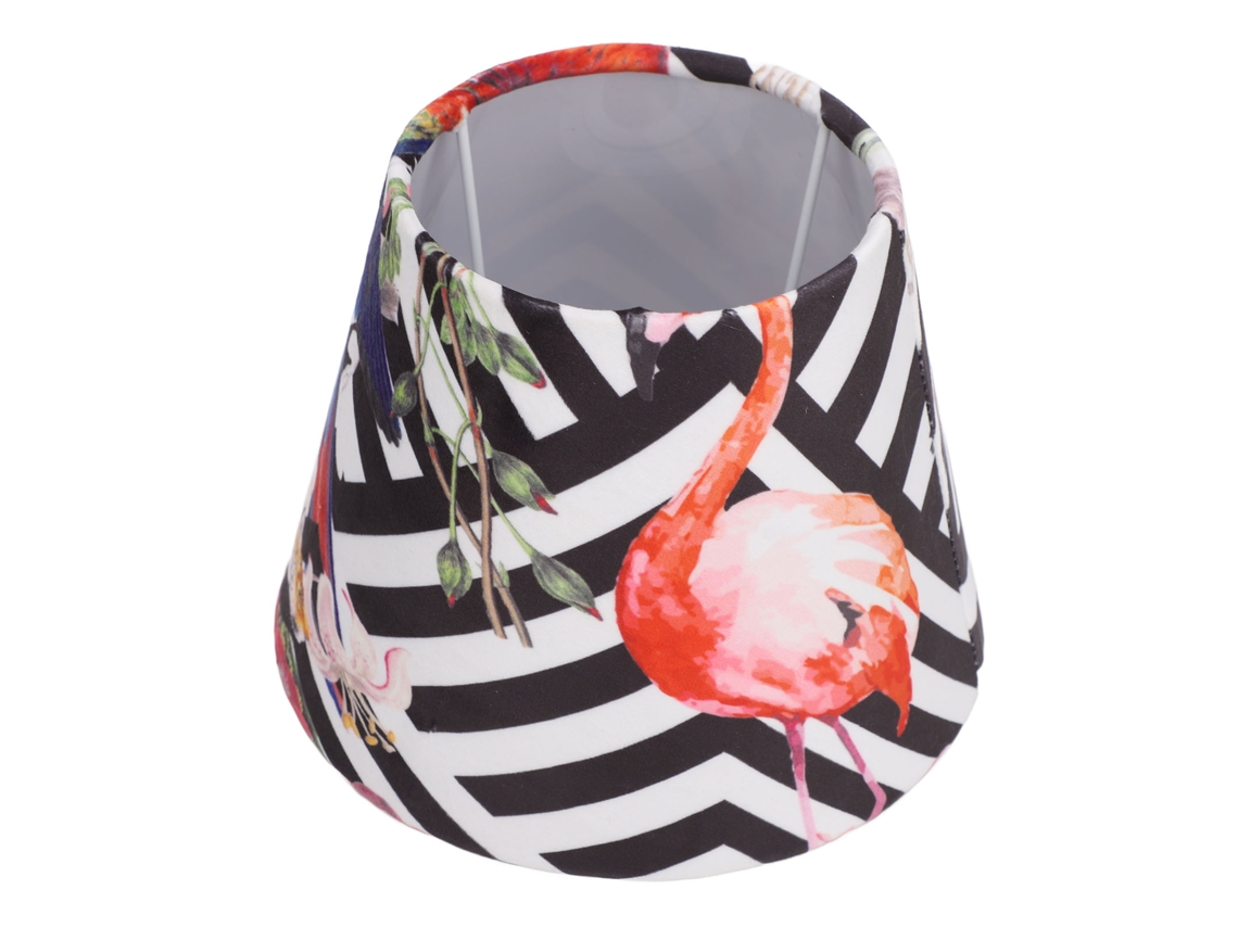 Rebe-lâmpada Moderna Simples De Veludo Exquisita Decorativa Cônica Para Base E27 E14 Flamencos