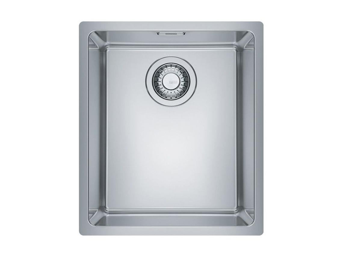 Cuba Embutida - Franke Maris Mrx 110-34 - Aço Inoxidável - 380x440 Mm - Cinza