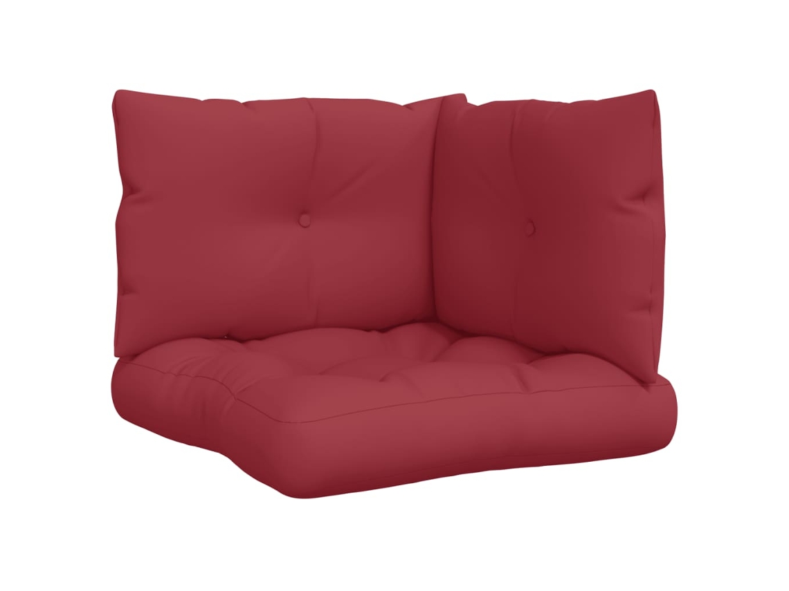 Pallet Cushion, Pallet Cushions Vidaxl Vermelho Poliéster (n/a)