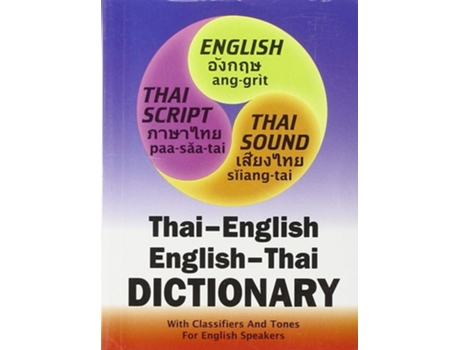 Livro Thai-english And English-thai Three-way Dictionary De Benjawan Poomsan Becker E Chris Pirazzi (inglês)