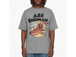 Rockinstone Ferris Bueller's Day Off Abe Froman Heather Graphite Adult T-shirt Size:xl