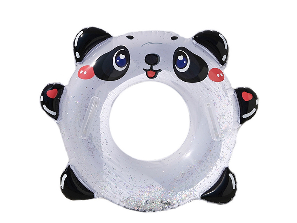Bola Flutuante Panda Infantil com Alças para Piscina