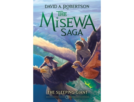 Livro The Sleeping Giant de David A Robertson (Inglês - Capa Dura)