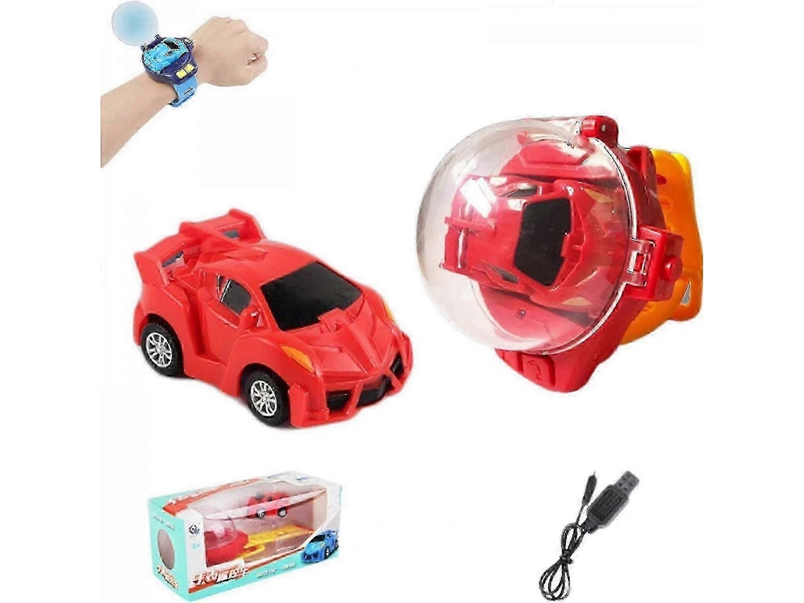Relógio Com Mini Carro Telecomandado Para Crianças