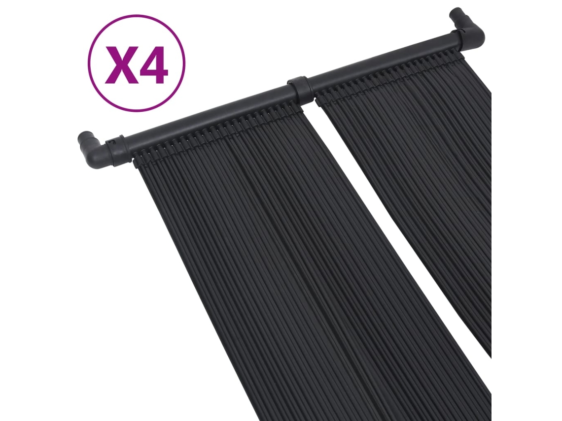 Painéis Aquecedores Solares Piscina 4 Pcs 80x310 Cm MAISON EXCLUSIVE