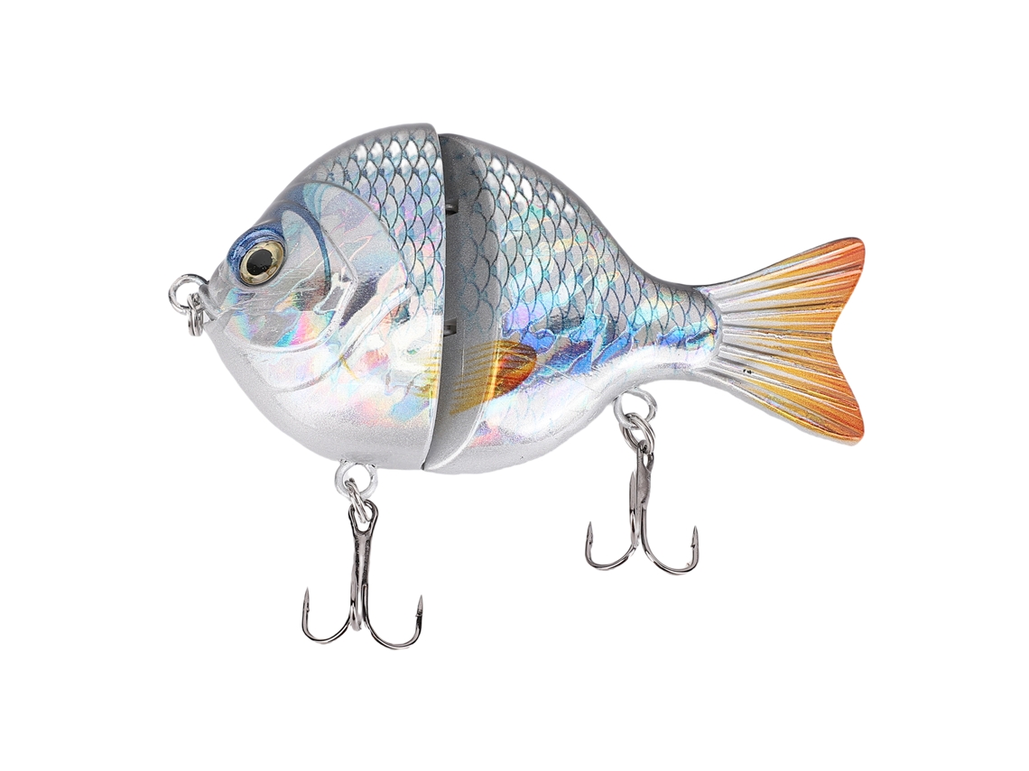 Submerged Bionic Lure (two-section Design, Bionic Fish Attraction) 9cm Two-section Submerged Bionic Lure Cc01-1