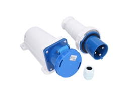 Conector Industrial À Prova D'água: Plug E Socket Trifásico 3 Pinos 2p+e, 220-250v, 63a