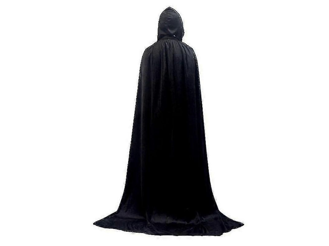 Capa com Capuz Fasst de Veludo, Unissex, Longa, para Halloween e Cosplay | S/MARCA