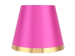 Abajur de Tecido Estilo Europeu Moderno para Lâmpada E27 Mesa Piso Decorativo Px131 Vermelho Rosa S/MARCA