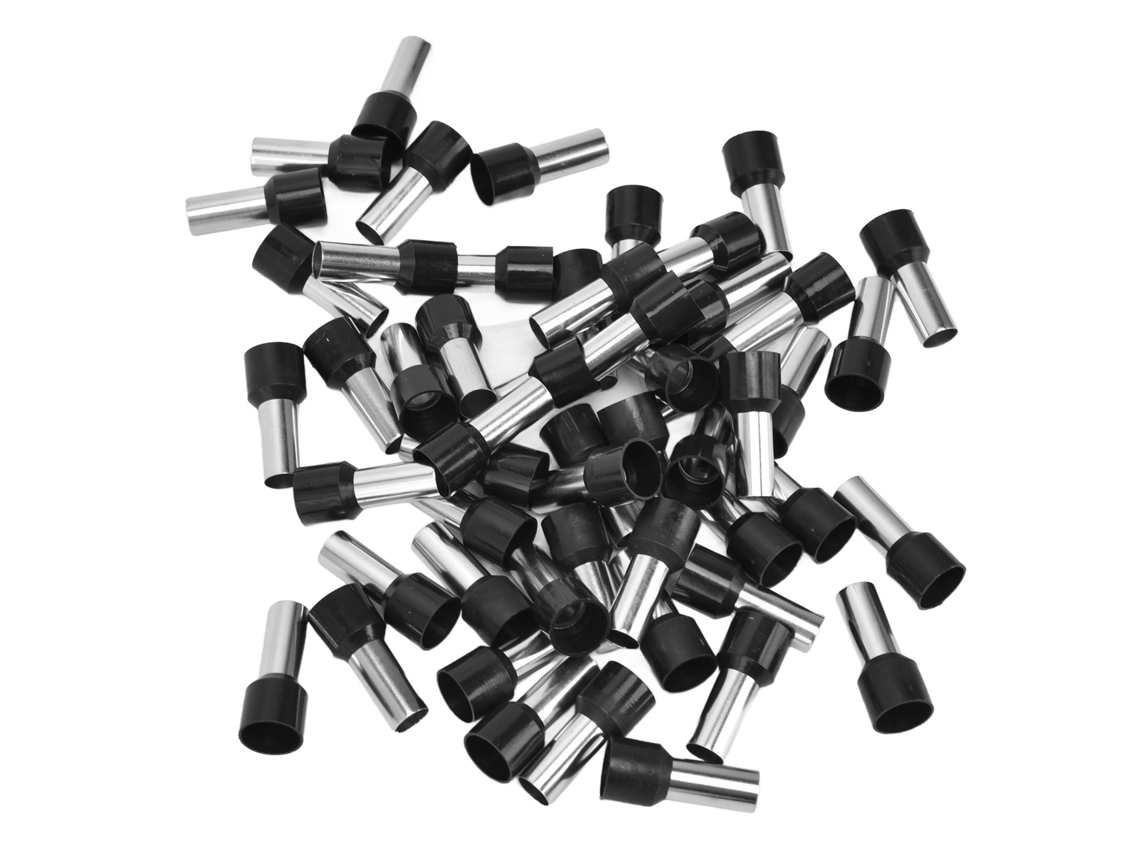 Laxiscreed Terminal De Crimpagem Com Ferrule Isolada 4awg Para Ligação De Cabos