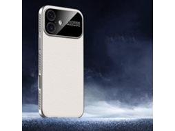Capa Para Iphone 17 - Soft Armor Com Resfriamento - Couro Macio Híbrido Em Pc