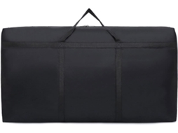 Mala de Viagem Dobrável, Organizador Bolsa Grande 90l com Alça, Preta AQUAFORGE (80*45*25cm)