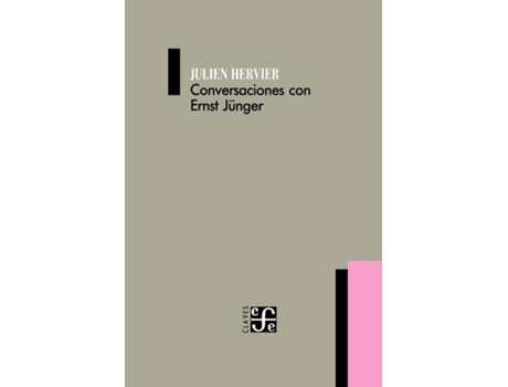 Livro Conversaciones Con Ernst Junger De Julien Hervier (inglês)