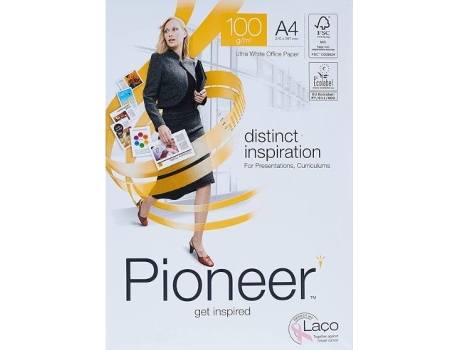 Livro C/10 Paquete 250 Hojas A4 100g Pioneer De Desconocido (espanhol)