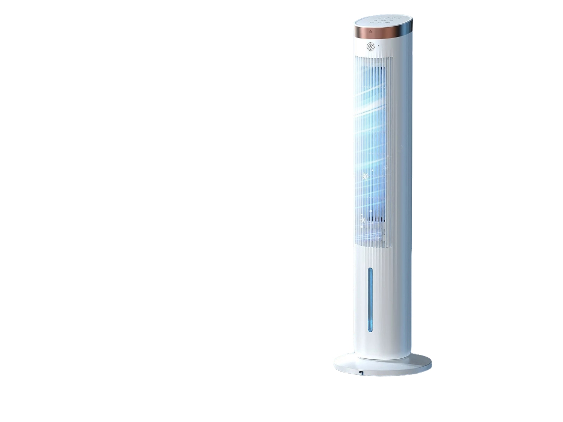 Laxiscreed Ventilador De Torre Com Arrefecimento Líquido Compatível Com Xiaomi Mijia App Para Casa