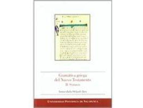 Livro Gramática Griega Del Nuevo Testamento. de Inmaculada Delgado Jara (Espanhol)