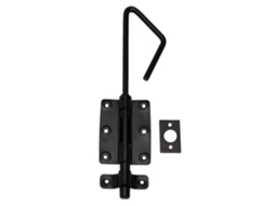 Fechos Baioneta Preto Galvanizado 25 Cm- Por Peça WOVAR