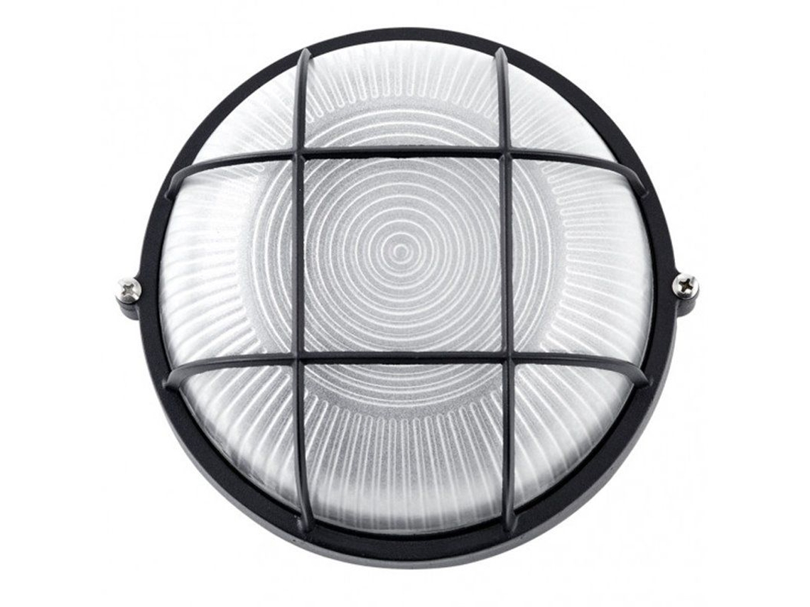 Candeeiro De Parede Exterior Alumínio Apus Grand Preto Ip44 11x25x25cm Fabrilamp