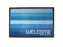 Tapete de Listras Azul 70 X 50 Cmmarine Business