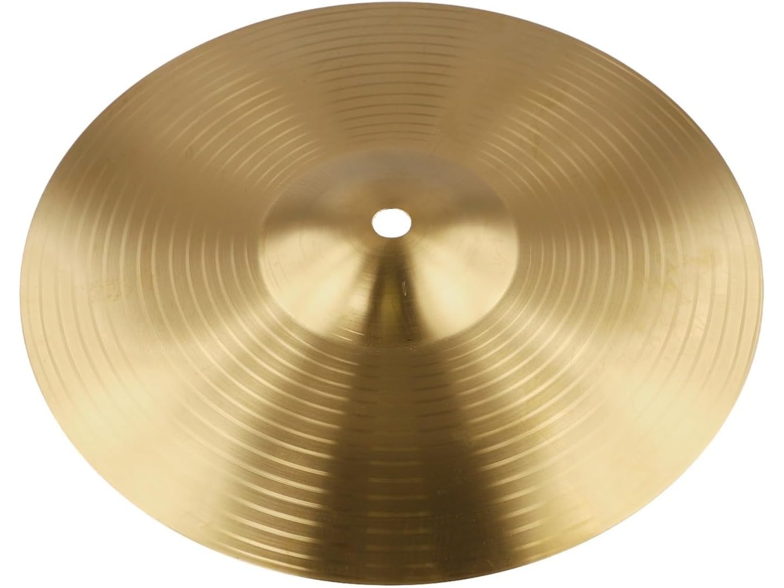 Pratos De Bateria Em Latão Dourado Com 6 Tamanhos (6 A 16 Polegadas) Para Jazz E Prática