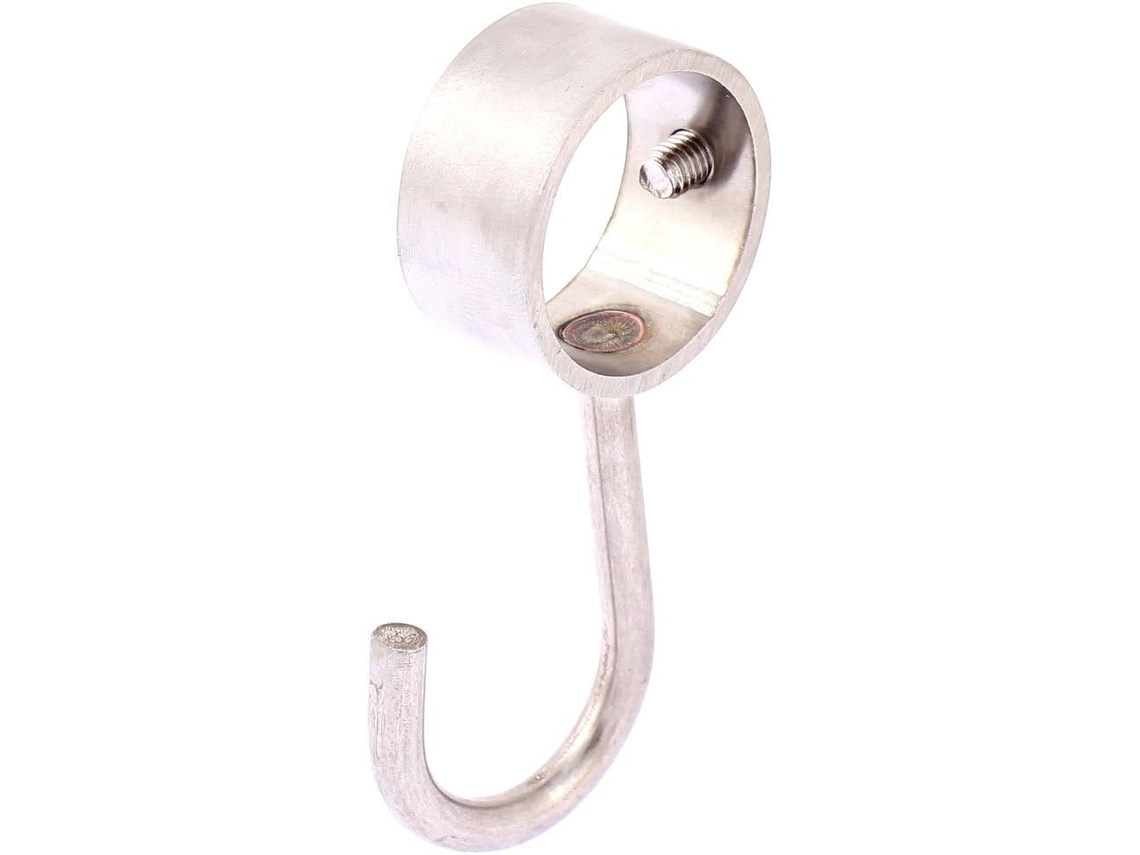 Gancho de parede estilo retrô em liga de zinco, 62x30x30 mm, 5 unidades CHABERLU