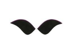 Toque em Remendo Roxo Pretoequitheme