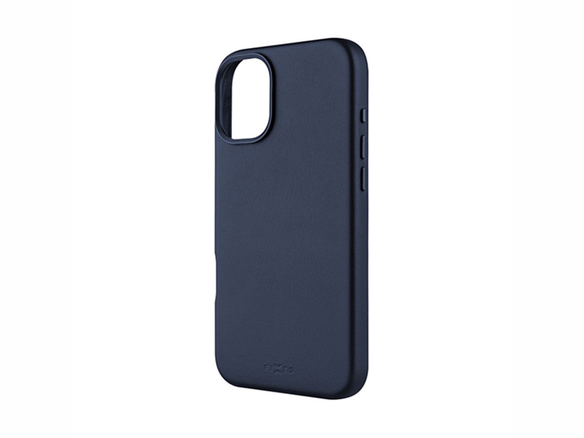 Capa Magleather para iPhone 16 FIXED Azul