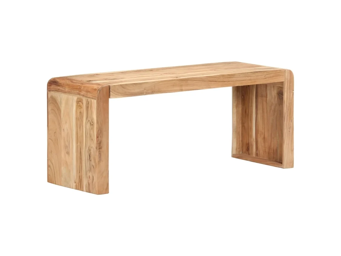 Banco Vidaxl Marrom Wood (110 X 38 X 46 Cm)