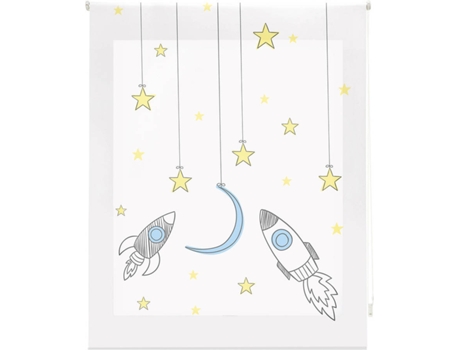 Estore de Rolo HAPPYSTOR Impressão Digital Infantil HSCI97004 160x180 cm