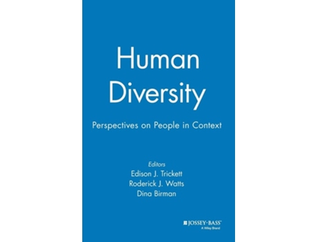 Livro Human Diversity: Perspectives on People in Context de Edison J. Trickett (Inglês)