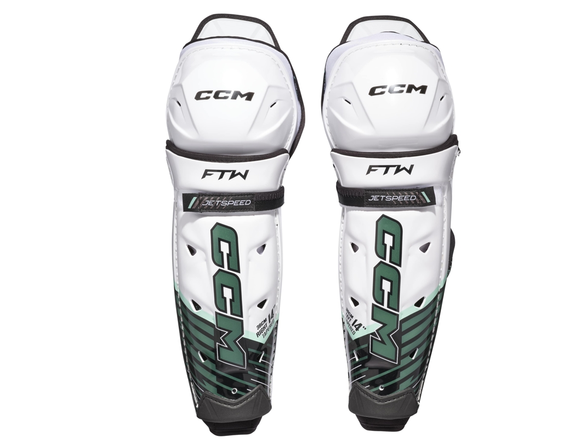 Ccm Jetspeed Ftw Sr Femininas Caneleiras De Hóquei (sr 14''/36 Cm)