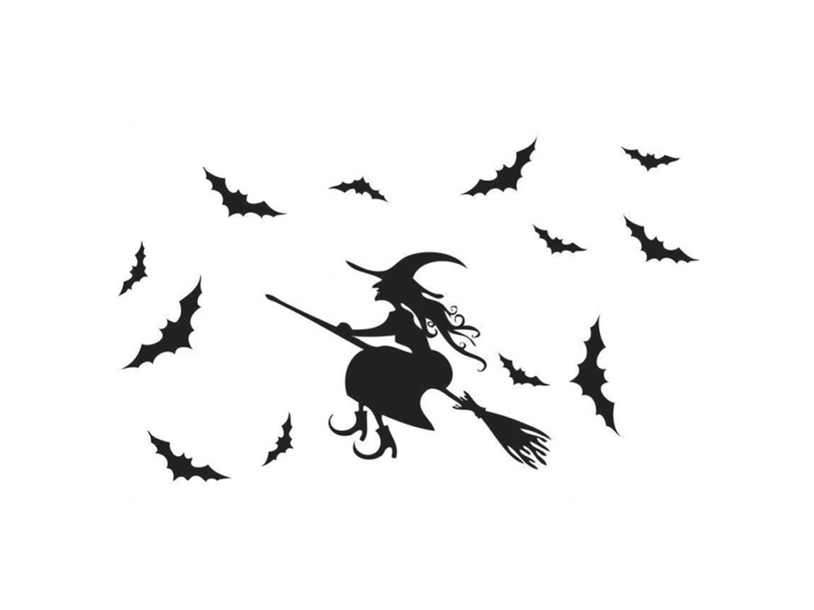 Laxiscreed Adesivos De Parede Halloween Para Janelas E Decoração De Sala De Estar