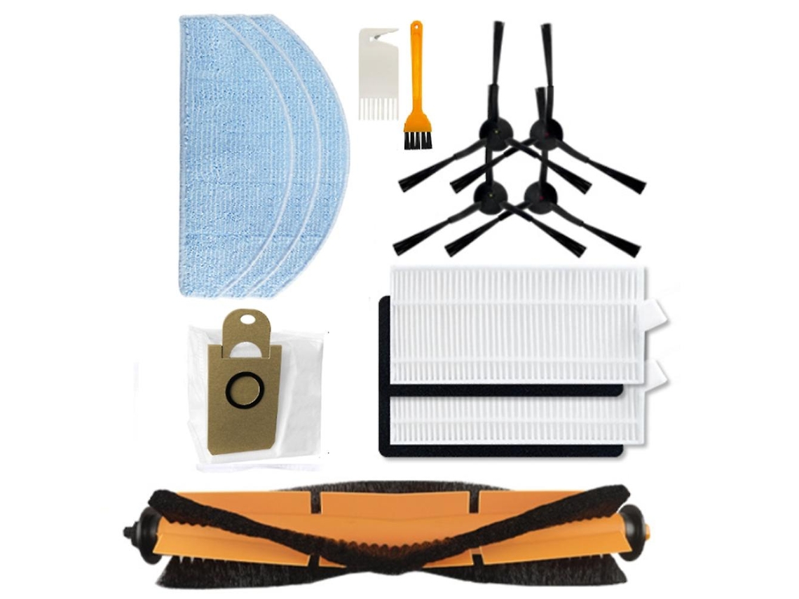 Acessórios de Aspirador 13 peças de reposição de peças de reposição de pó robô g2 escova lateral principal filtro hepa pano pano poeira