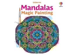 Livro Mandalas Magic Painting de Abigail Wheatley (Inglês)
