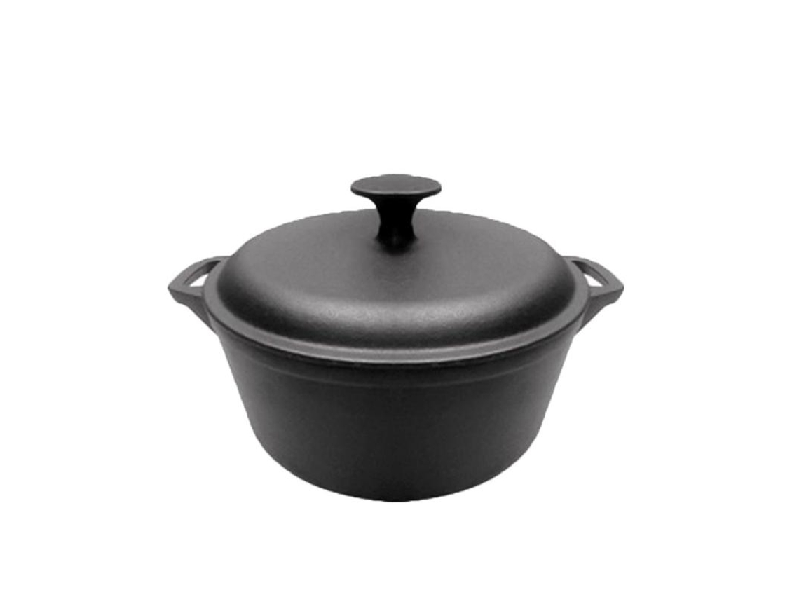 Cazuela de hierro fundido esmaltada ø 24 cm. con asas